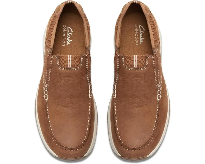 Clarks Sailview Step ботинки из нубука с противоскользящей подошвой