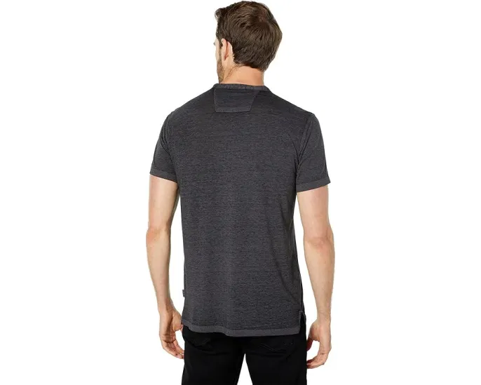 Хенли John Varvatos Duke с планкой на трех пуговицах