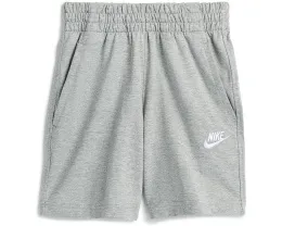 Детские шорты Nike Kids Club Knit 6 дюймов (15.24 см) из мягкого трикотажа