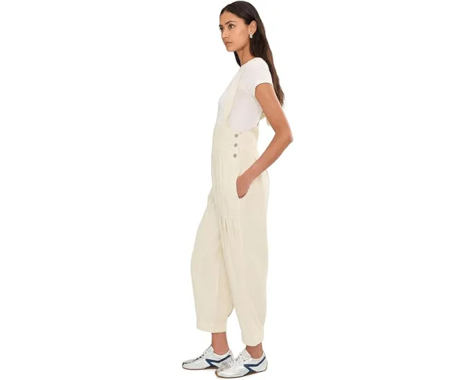 Комбинезон Free People Felix Tapered с застежкой на пуговицах сбоку