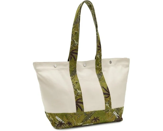 AllSaints Пляжная сумка тоут Jett с принтом и карманами
