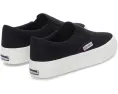 Superga 2740 платформенные слипоны из хлопкового канваса