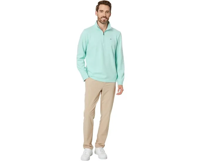 Кофта Vineyard Vines Saltwater Quarter Zip на молнии из мягкой смесовой ткани