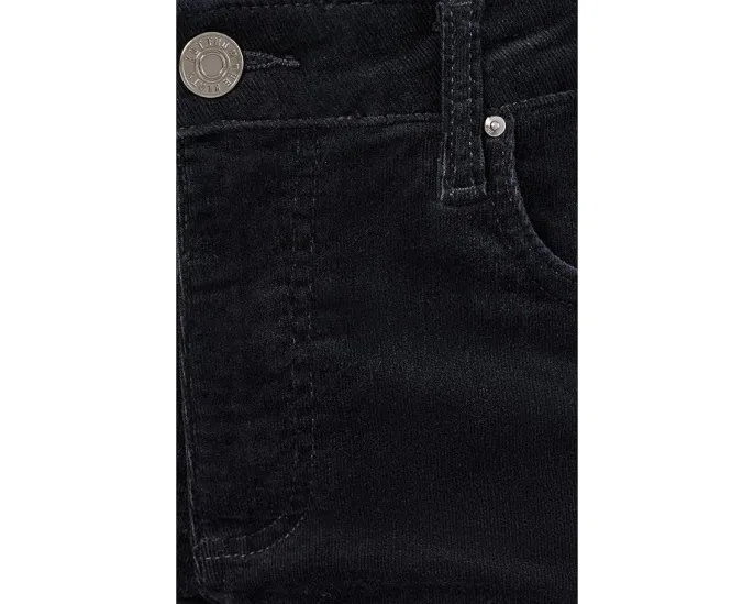 Джинсы Petite Quinn Corduroy High-Rise Fab Ab Mom KUT from the Kloth черные