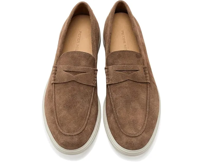 Peter Millar Excursionist мужские классические пенни лоферы из кожи
