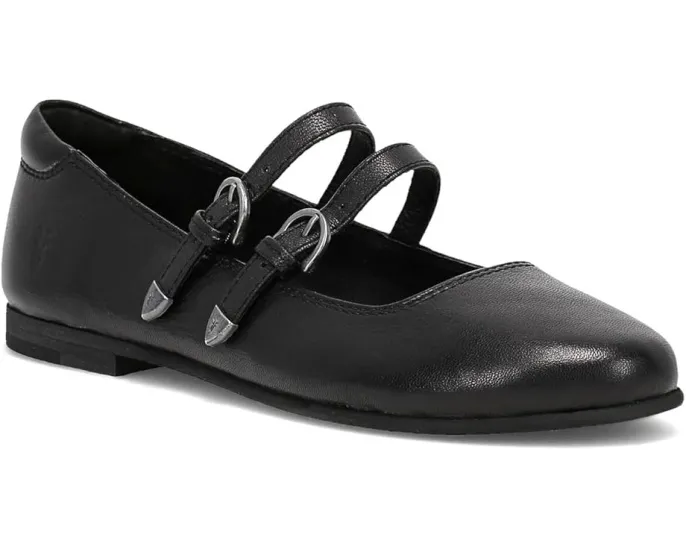 Туфли Frye Carson Multi Mary Jane с двумя ремешками и металлическим эффектом