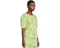 Топ с коротким рукавом Lilly Pulitzer Hisli с бантом на спине