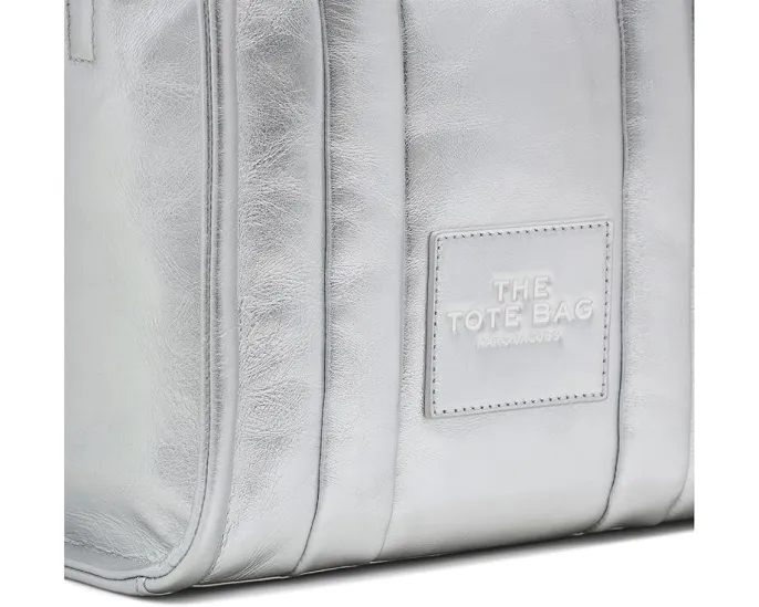 Маленькая сумка-тоут Marc Jacobs The Small Tote с логотипом и съемным ремнем