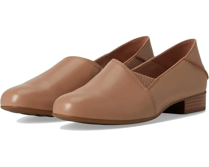 Лоферы Clarks Juliet Trim из премиальной кожи с удобной стелькой