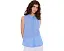 Рубашка Cotton Microstripe Eileen Fisher с воротником мандарин