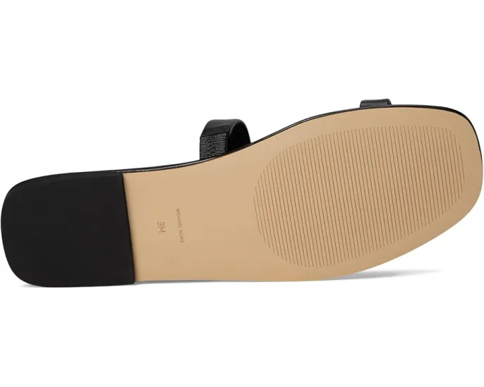 Плоские сандалии Jaida с асимметричным кожаным верхом