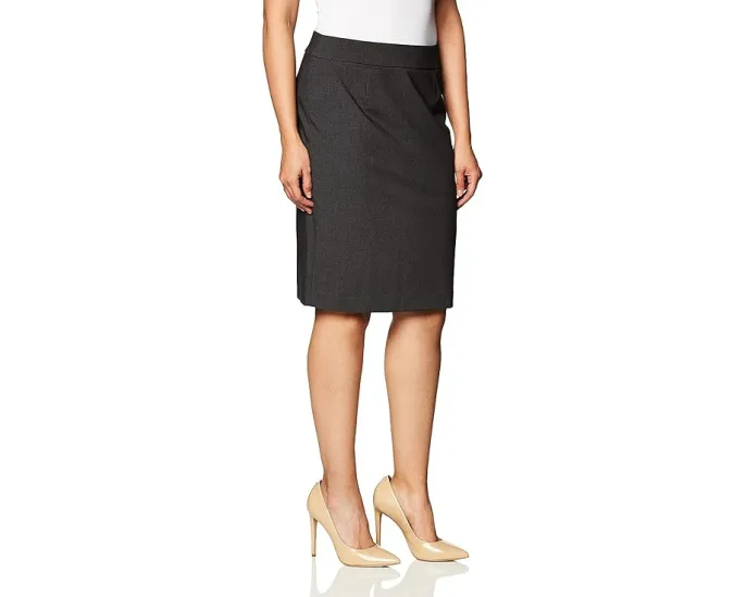 Юбка-карандаш Calvin Klein Straight Fit Suit Skirt с высокой посадкой