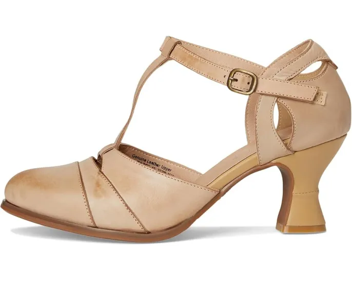 Туфли L'Artiste by Spring Step Altamira на каблуке с Т-образным ремешком и вырезами