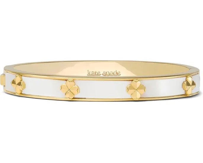 Браслет Spade Flower Hinge Bangle от Kate Spade New York с эмалью