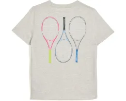 Футболка Tennis Oversized Tee от abercrombie kids для детей с увеличенным кроем