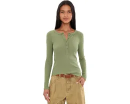 Хенли Free People Jamie из мягкого хлопка с эластаном