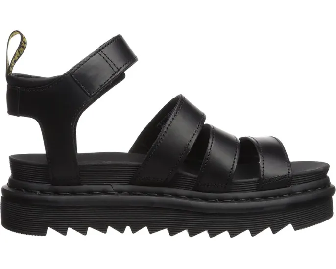 Сандалии Dr. Martens Blaire с гладкой кожей и платформой