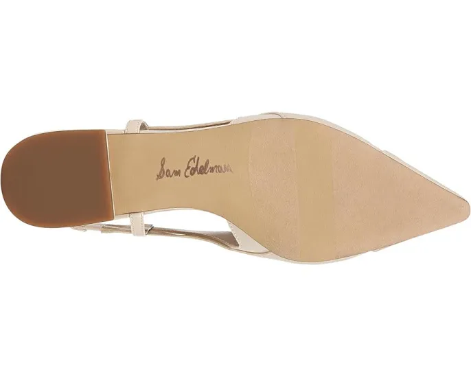 Балетки Cecelia Sam Edelman с острым носком и ремешком через пятку