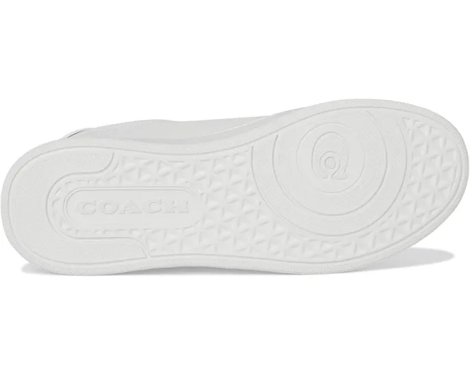 Кожаные кроссовки High Line Leather Sneaker от COACH с амортизированным воротником
