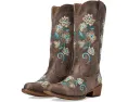 Ковбойские сапоги Roper Riley Floral с вышивкой и закругленным носком
