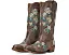 Ковбойские сапоги Roper Riley Floral с вышивкой и закругленным носком