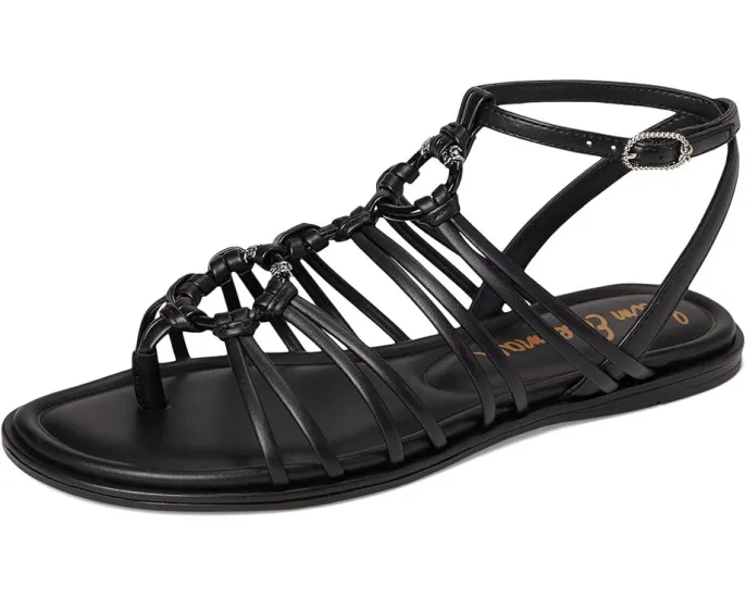 Сандалии Sam Edelman Raye с кольцевыми деталями на плоской подошве