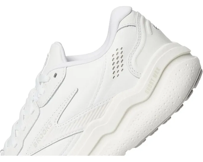 Кроссовки Brooks Ghost Max Leather с азотной амортизацией и технологией Glideroll Rocker