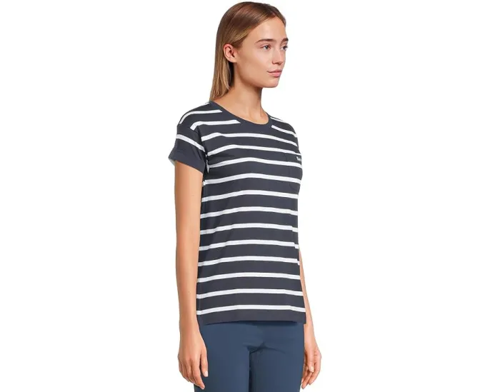 Футболка Barbour Otterburn с полосками и вышивкой на груди