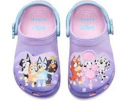 Кроксы Crocs Kids Bluey Classic Clogs для малышей с персонажами