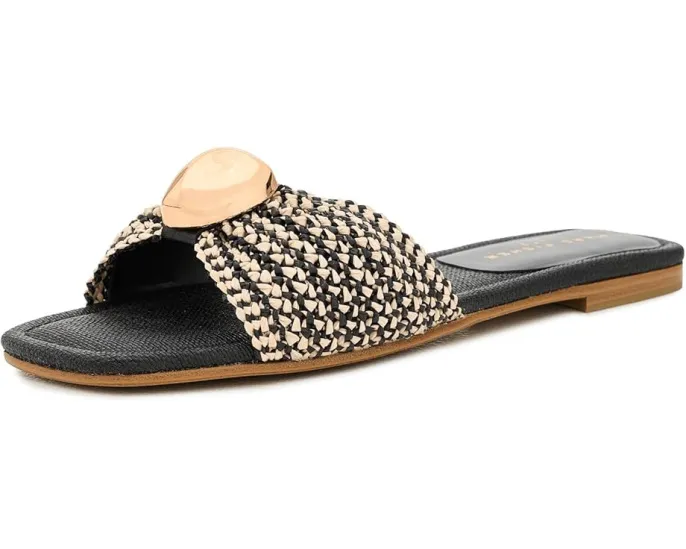 Сандалии Nalena Casual Sandals с квадратным носком и плетеным декором от Marc Fisher LTD