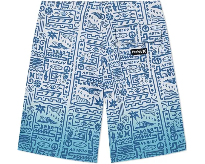 Шорты Hurley Kids Squiggle с быстросохнущей подкладкой