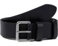 Ремень Polo Ralph Lauren Saddle Patch из коровьей кожи с двойной пряжкой