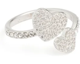 Кольцо Kate Spade New York Yours Truly Pave Heart с кубическим цирконием