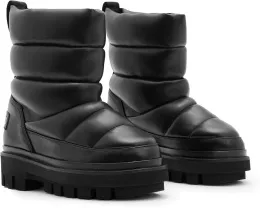 Ботильоны AllSaints Alba Alpine Leather из кожи с отделкой