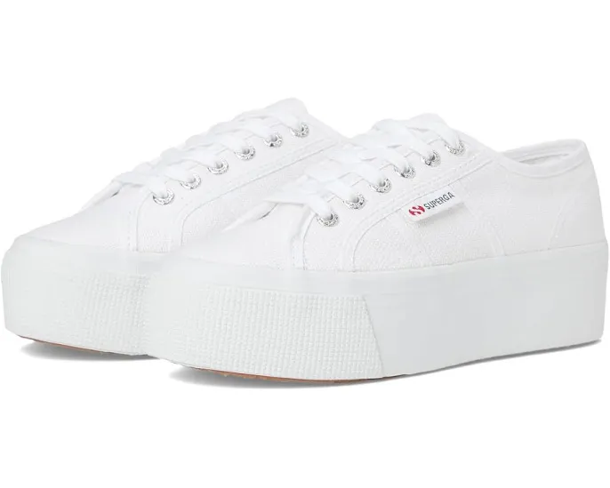 Кроссовки Superga 2790 Cotw на платформе из хлопкового холста