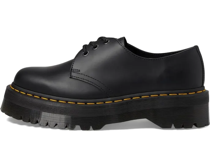 Туфли Dr. Martens 1461 Quad Smooth Leather на платформе