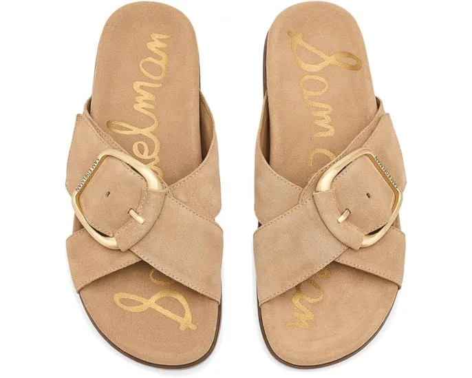 Сандалии Sam Edelman Darla с круглым открытым носком и пряжкой