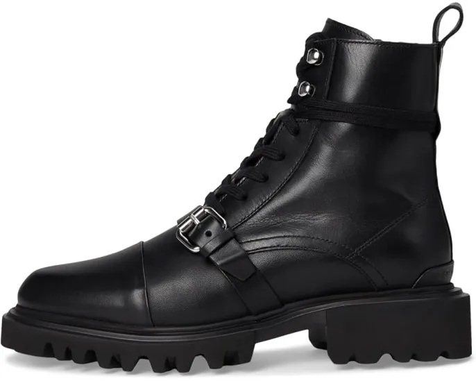 Ботинки AllSaints Tori с перекрестными шнурками и пряжкой