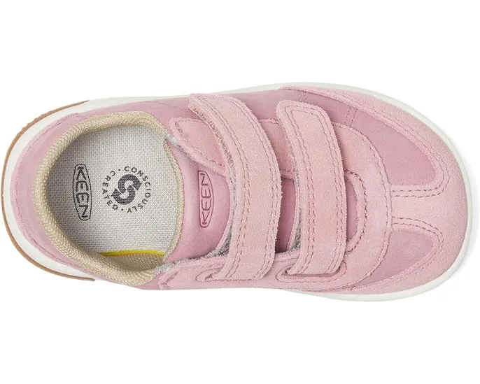 Детские кеды KEEN Kids KNX T-Toe с двумя липучками для ощущения босиком