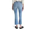 Джинсы AG Jeans Farrah Mid Rise Crop Boot укороченные с расклешенным низом