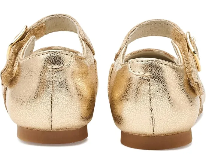 Балетки L'Amour Shoes Kids Sonia с фигурным краем и липучкой