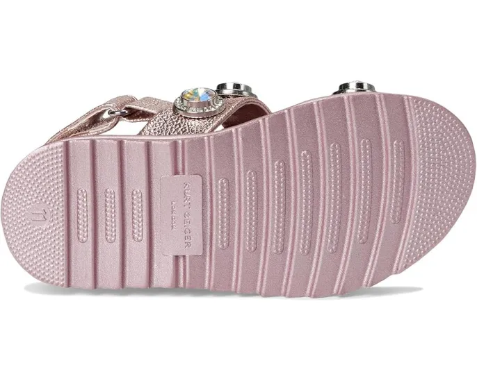 Детские сандалии Mini Orson Crystal Kurt Geiger London Kids с кристаллами