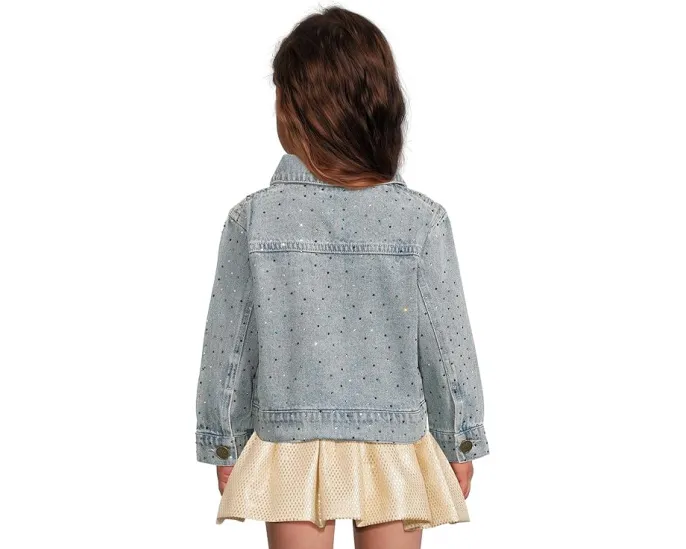 Джинсовая куртка Rainbow Sparkle Denim Jacket от Lola and The Boys
