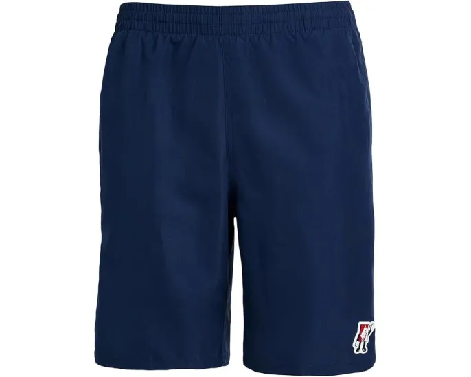 Шорты Nike Kids Breaker Boxy Patch 7 дюймов (17.78 см) с внутренними трусиками и квадратной накладкой