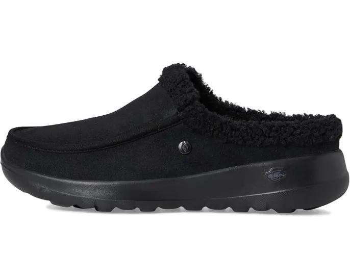 Домашние тапочки SKECHERS On-the-go Joy из замши с мысом мокасин