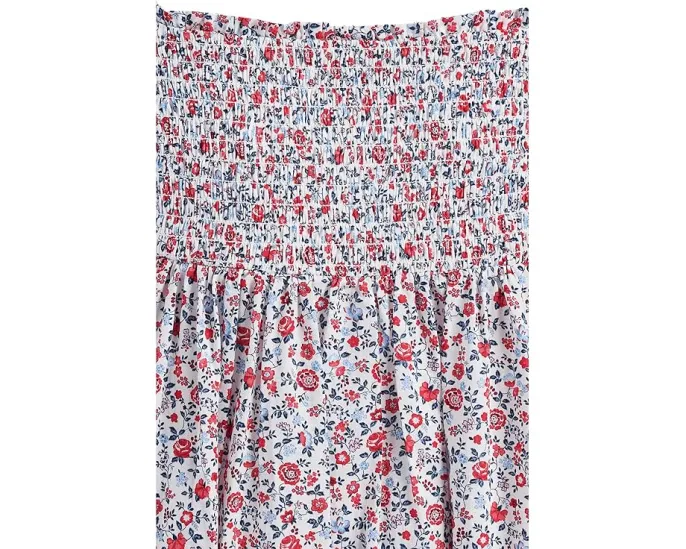 Платье с цветочным принтом и буфами Janie and Jack с пышной юбкой