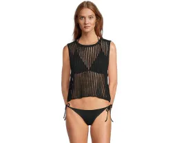 Топ L*Space Sander с ребристым трикотажем и круглым вырезом