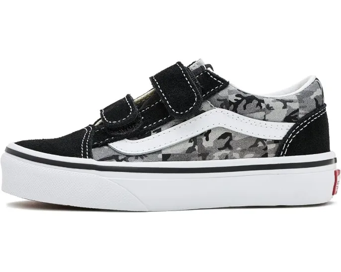Детские кроссовки Vans Old Skool V на липучках