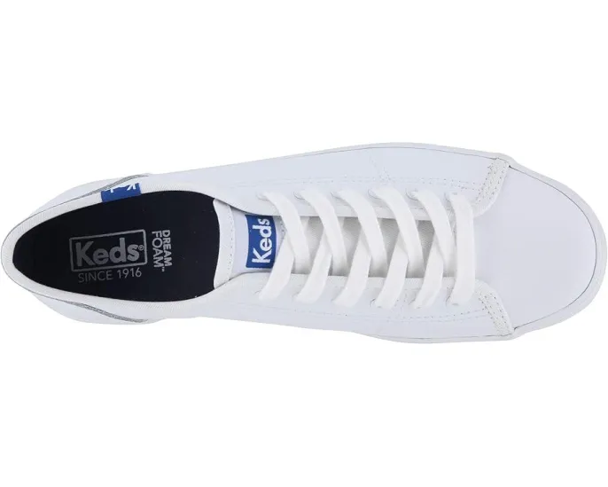 Кроссовки Keds Kickstart Lace Up из кожи с гибкой подошвой