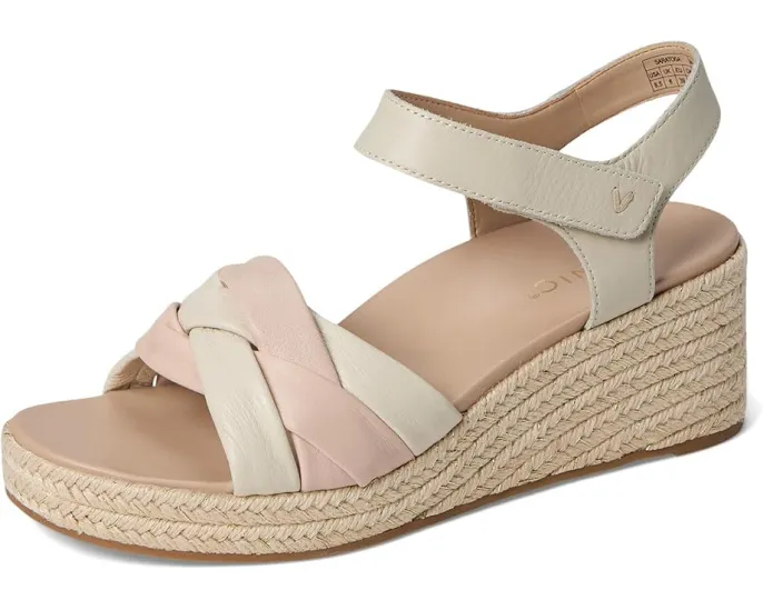 Эспадрильи VIONIC Saratoga на танкетке из джута с технологией VIO MOTION